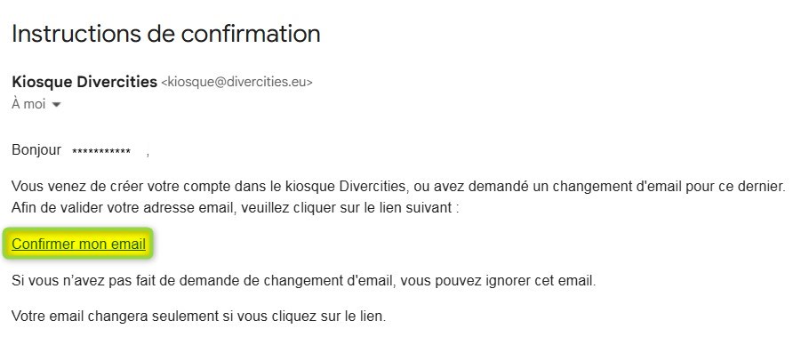 Mail Kiosque Divercities