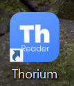 icone lancement thorium reader