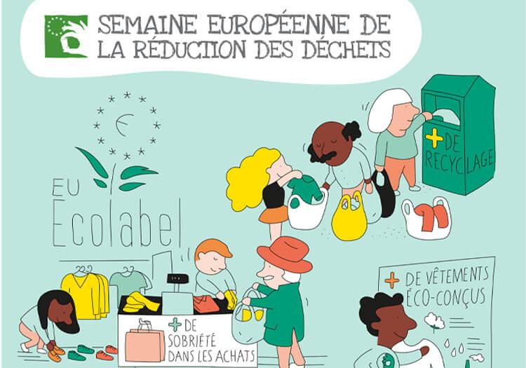 visuel de la semaine européenne de réduction des déchets