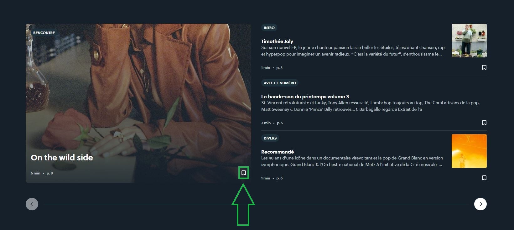 Capture du site de Cafeyn