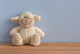 peluche souriante
